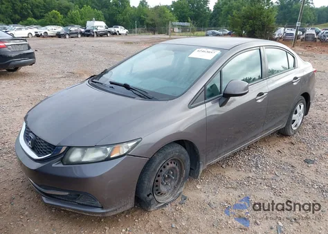 2013 Honda Civic Lx from USA, damaged, VIN 19XFB2F52DE010660